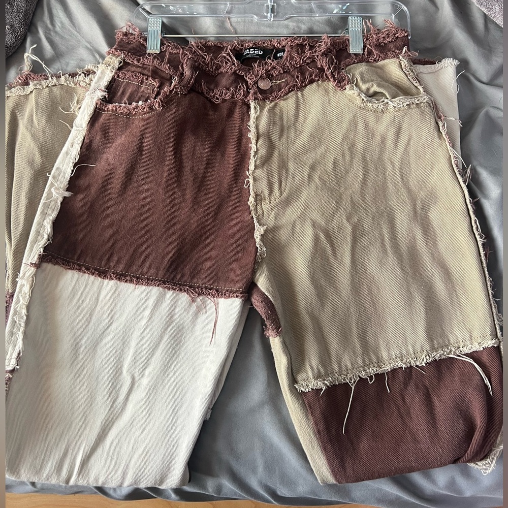 Jaded London patchwork jeans size 28
